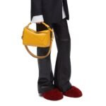 LOEWE SMALL PUZZLE BAG IN SATIN CALFSKIN