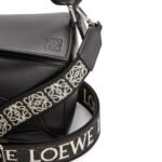 LOEWE SMALL PUZZLE BAG IN SATIN CALFSKIN