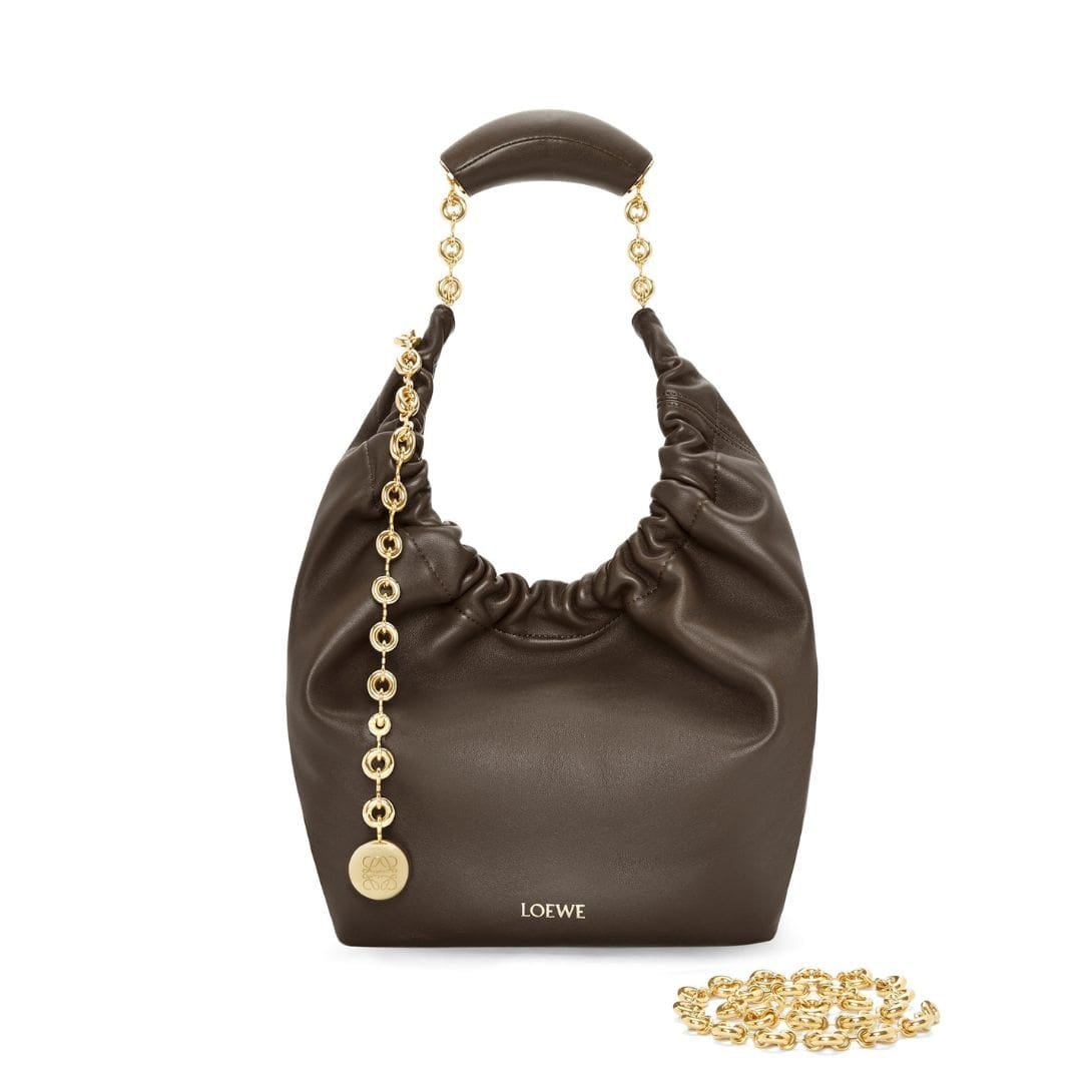 LOEWE SMALL SQUEEZE BAG IN LAMBSKIN 1 LOEWE SMALL SQUEEZE BAG IN LAMBSKIN