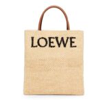 LOEWE STANDARD A4 TOTE BAG IN RAFFIA