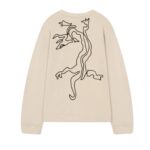 NANUSHKA REMY FLEECE SWEATSHIRT NUDE