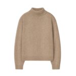 NANUSHKA NEVIN BRUSHED MERINO TURTLENECK SWEATER NUDE