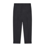 DRIES VAN NOTEN TAPERED CUFFED PANTS