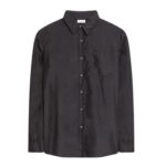 DRIES VAN NOTEN OVERDYED SILK SHIRT