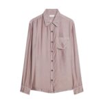 DRIES VAN NOTEN OVERDYED SILK SHIRT