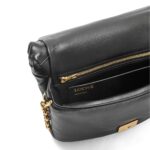 LOEWE GOYA PUFFER BAG IN SHINY LAMBSKIN