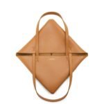 LOEWE PUZZLE FOLD TOTE BAG IN SHINY CALFSKIN