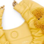LOEWE MINI SQUEEZE BAG IN LEATHER WITH BEADS