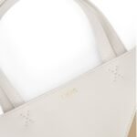 LOEWE PUZZLE FOLD TOTE MINI BAG IN SHINY CALFSKIN