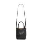 LOEWE PUZZLE FOLD TOTE MINI BAG IN SHINY CALFSKIN