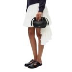 LOEWE MINI FLAMENCO PURSE BAG IN SOFT LAMBSKIN