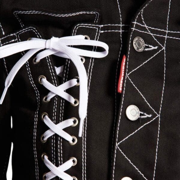 DSQUARED2 DENIM BONDAGE BABY JACKET