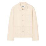 NANUSHKA SAON STRUCTURED TWILL JACKET CREME