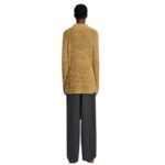 DRIES VAN NOTEN PLEATED WOOL PANTS