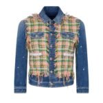 DSQUARED2 MEDIUM SPOTS WASH JEANS JACKET