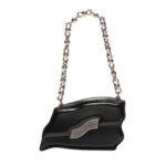 ACNE STUDIOS DISTORTION WAVY MINI BAG