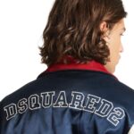 DSQUARED2 BOWLING SATIN BOMBER