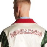 DSQUARED2 BOWLING SATIN BOMBER