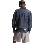 DSQUARED2 DARK CLEAN WASH DAN DENIM JACKET