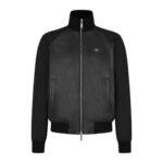 DSQUARED2 MIXED LEATHER BOMBER