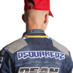 DSQUARED2 ZIPPED DENIM JACKET