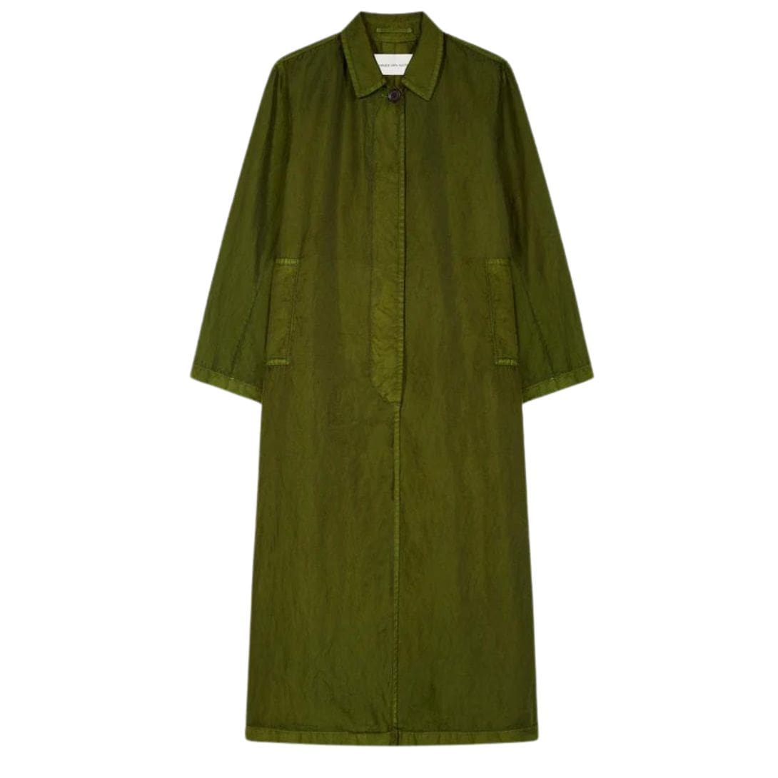 DRIES VAN NOTEN LOOSE FIT MAC GREEN