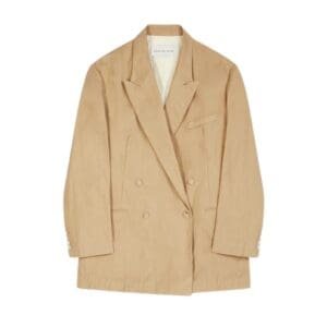DRIES VAN NOTEN OVERSIZED BLAZER BEIGE