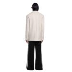 NANUSHKA DANICK REGENERATED LEATHER JACKET CRAYON