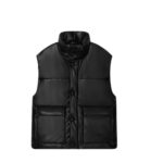 NANUSHKA JOVAN OKOBOR ALT-LEATHER GILET