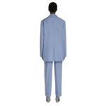 DRIES VAN NOTEN OVERSIZED BLAZER BLUE