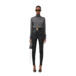 MAGDA BUTRYM CASHMERE TURTLENECK IN DARK GRAY
