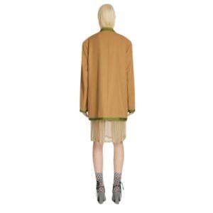 DRIES VAN NOTEN OVERSIZED BLAZER CAMEL