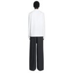 DRIES VAN NOTEN COTTON BLAZER SHIRT OFF WHITE