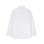 DRIES VAN NOTEN COCOON SHIRT WHITE