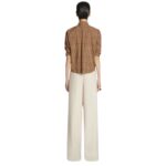 DRIES VAN NOTEN CHECKED SHIRT RUST