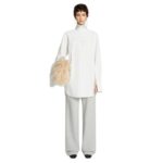 DRIES VAN NOTEN TURTLENECK SHIRT OFF WHITE