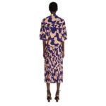 DRIES VAN NOTEN SHORT SLEEVE SHIRT PURPLE