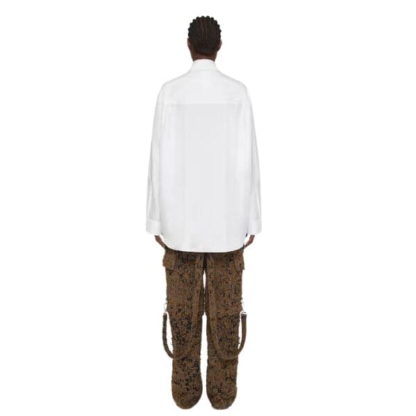 GIVENCHY SHIRT IN SILK WITH CRYSTALS