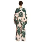 DRIES VAN NOTEN DRAPED SWEATSHIRT EMERALD