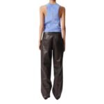 vSTOULS PABLO LEATHER TANK TOP