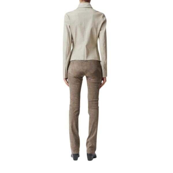 vSTOULS SANDITA LEATHER SHIRT