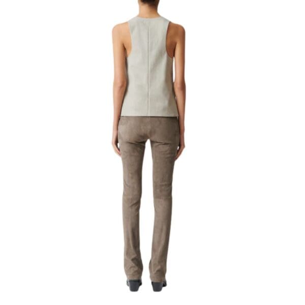 STOULS PABLO LEATHER TANK TOP