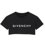 GIVENCHY ARCHETYPE CROPPED T-SHIRT IN COTTON