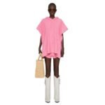 GIVENCHY PONCHO IN 4G COTTON TOWELLING