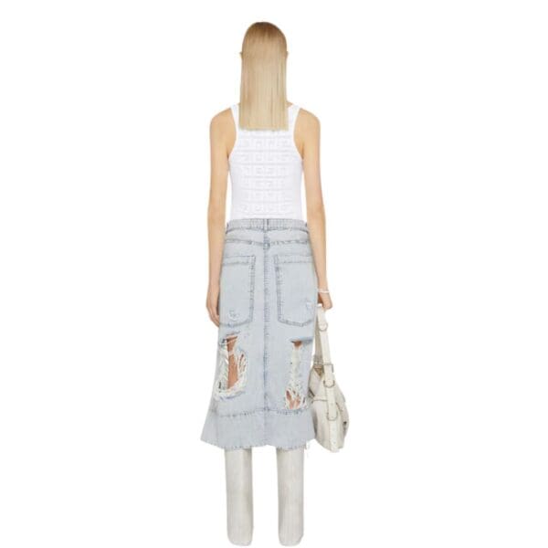 GIVENCHY TANK TOP IN 4G JACQUARD