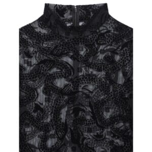 GIVENCHY BODYSUIT IN 4G DRAGON TULLE