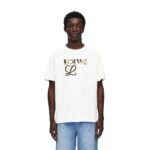 LOEWE RELAXED FIT T SHIRT IN COTTON