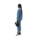 MAGDA BUTRYM CLASSIC OVERSIZED DENIM SHIRT IN LIGHT BLUE