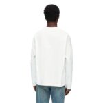 LOEWE LOOSE FIT LONG SLEEVE T SHIRT IN COTTON