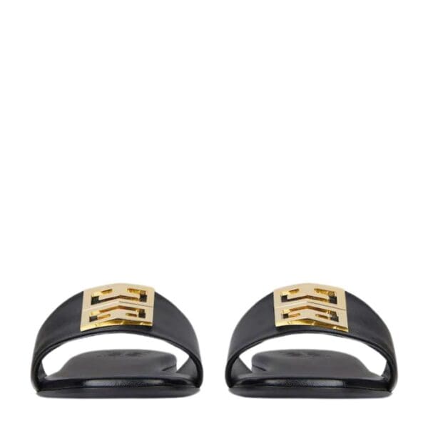 GIVENCHY 4G FIAT MULES IN LEATHER
